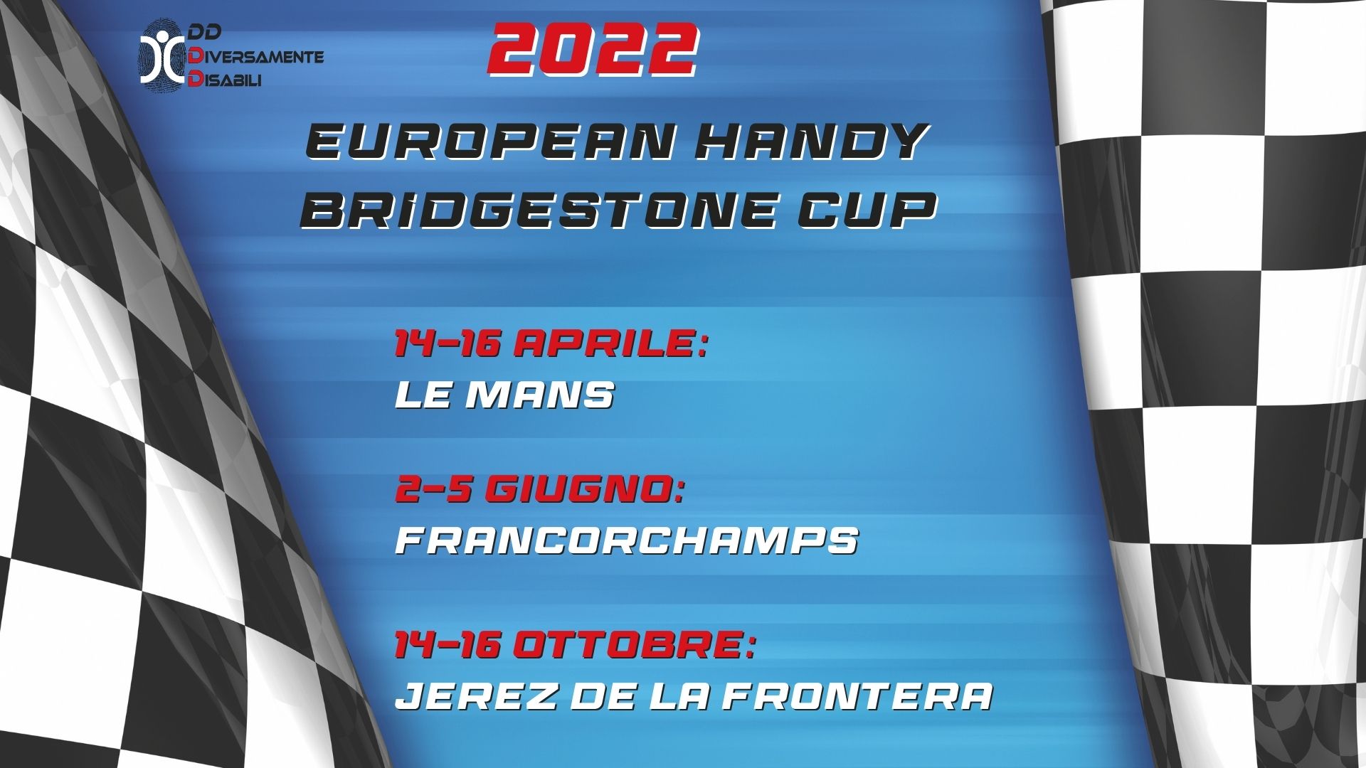 Calendario European Handy Bridgeston Cup 2022